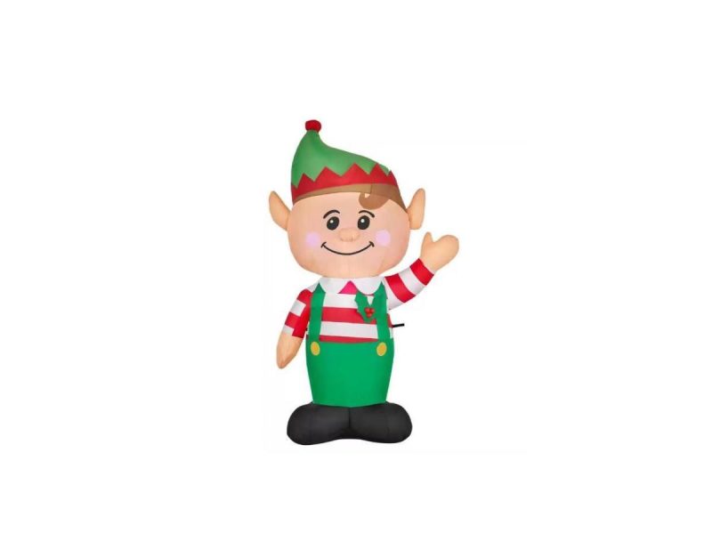 Holiday Decor |  3.5 Ft. Led Elf Inflatable Home Accents Holiday Decor Accents