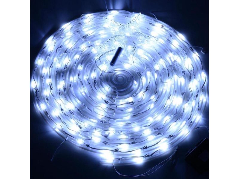 Holiday Decor |  6 Ft Christmas Xmas Led Spiral Tree Light Battery Cool White Holiday New Year Decor Holiday Decor