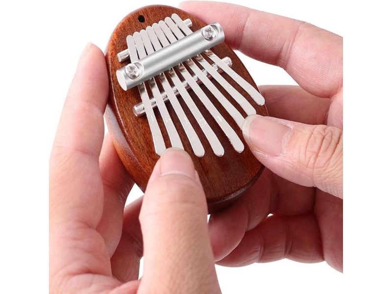 Holiday Decor |  Acaigel 8 Key Mini Carlimba Finger Thumb Piano Christmas Gift For Kid Adult Beginners Decor Acaigel