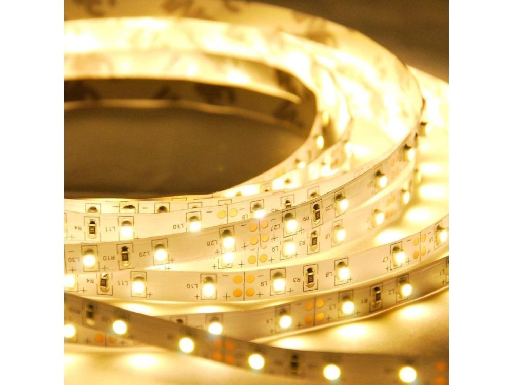 Holiday / String Lights |  Abi 600 Led Strip Light Kit W/ Power Supply, 10M, Warm White 2800K, Smd 2835 24V Decor Holiday / String Lights