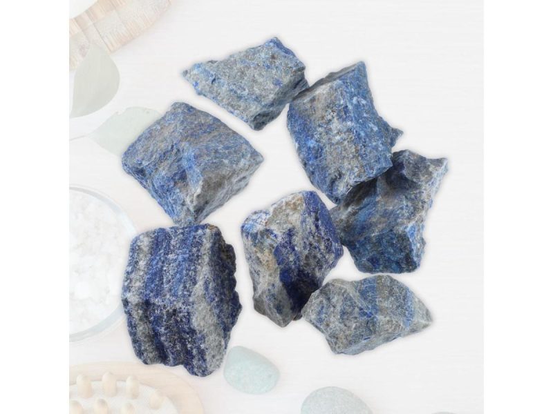 Home Accents |  1 Set Bulk Rough Stones Lapis Lazuli Natural Stones Mix Large Raw Bulk Faux Crystal For Lapidary, Tumbling, Fountain Rocks, Decoration, Polishing Decor Home Accents