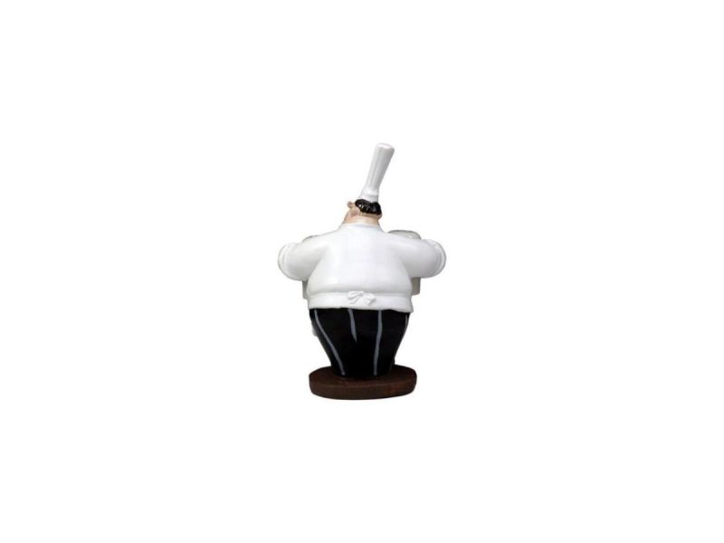 Home Accents |  Big Chef Mario With Tall Hat Salt And Pepper Shakers Holder Figurine 6.25″H Decor Ebros Gift