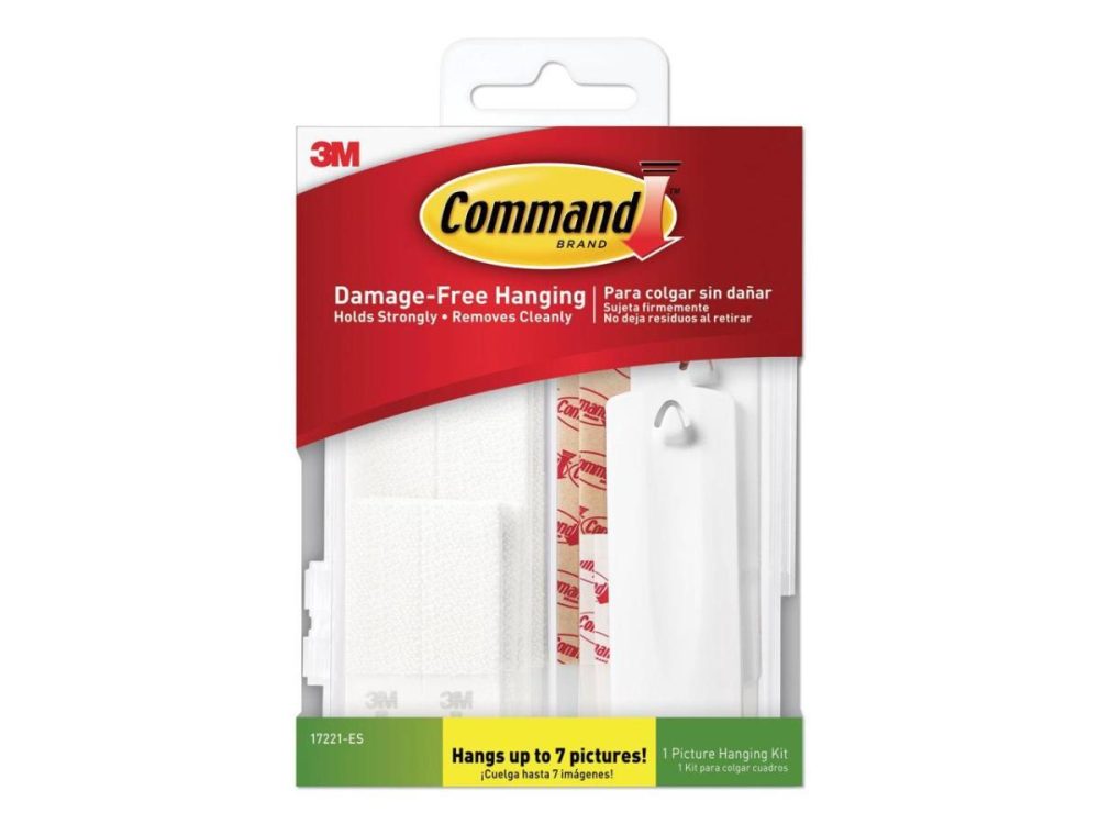 Home Accents |  Command Picture Hanging Kit, Assorted Sizes, 24 Pieces/Pack 17221Es Decor 3M