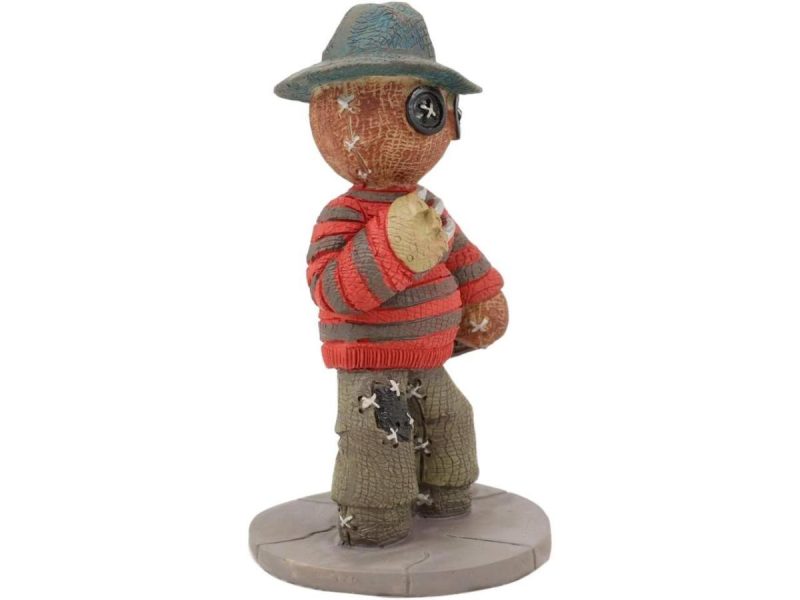 Home Accents |  Ebros Pinheadz Monster With Voodoo Stitches Figurine 4.25″H (Freddy Krueger) Decor Ebros Gift