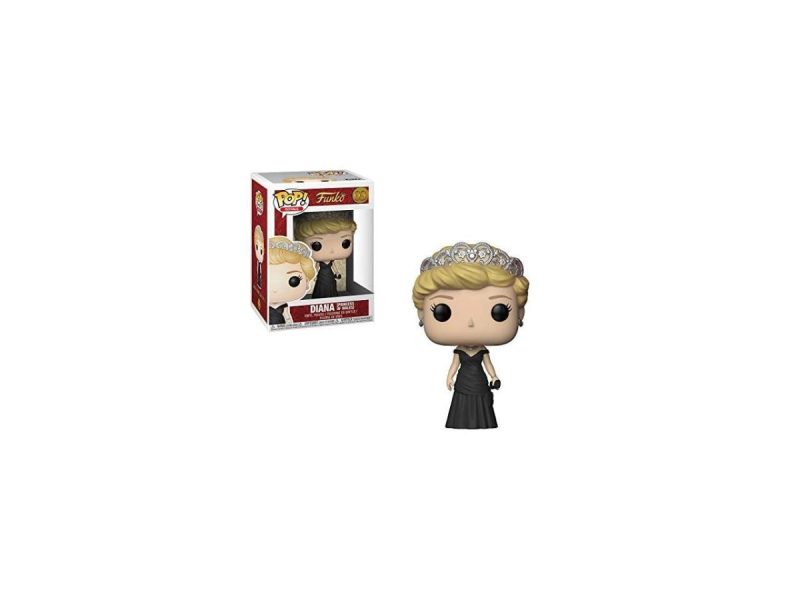 Home Accents |  Pop!: Royal Family – Princess Diana (Styles May Vary) Collectible Figure,Multi-Colored,3.75 Inches Decor Home Accents