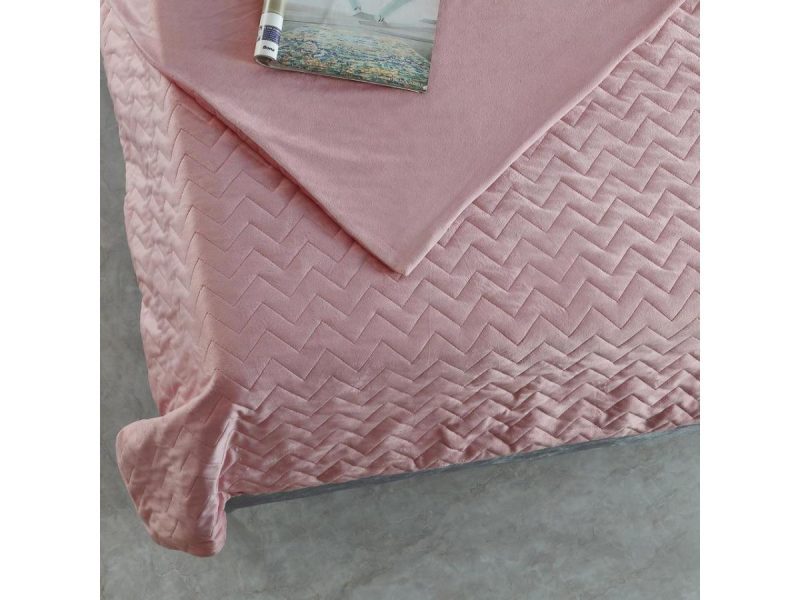 Home Textiles & Bedding |  Cozy Tyme Sabra Weighted Blanket 20 Pound 48″X72″, Blush Decor Home Textiles & Bedding