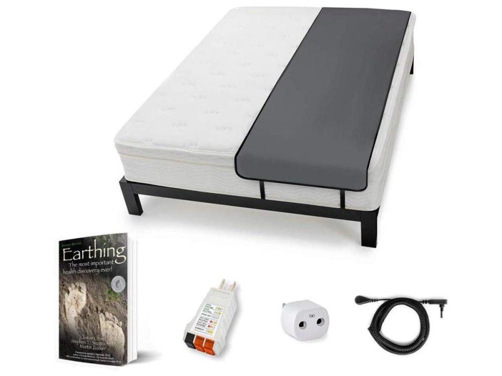 Home Textiles & Bedding |  Elite Sleep Mat Kit Clint Obers Earthing Products Grounding Mat For Bed Decor Home Textiles & Bedding