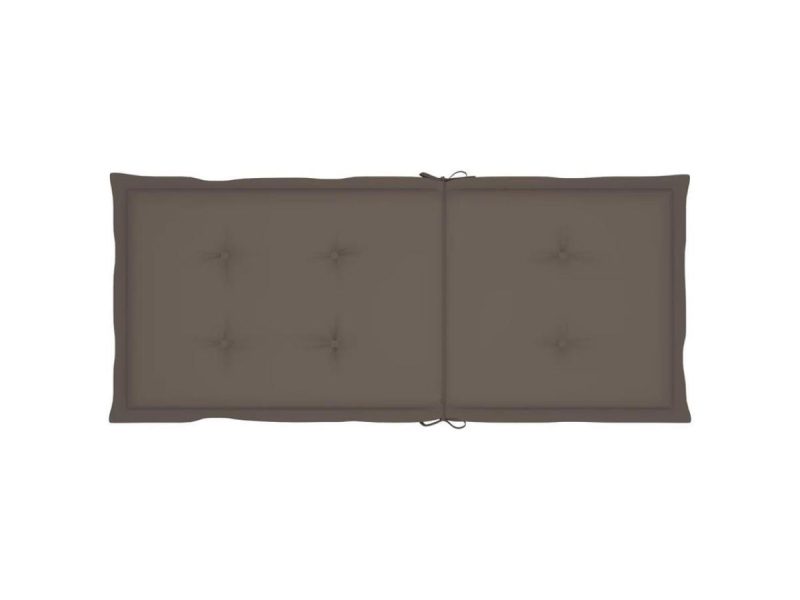 Home Textiles & Bedding |  Vidaxl Chair Cushion 3 Pcs Outdoor Pallet Seat Cushion Sofa Pad Gray Fabric Decor Home Textiles & Bedding