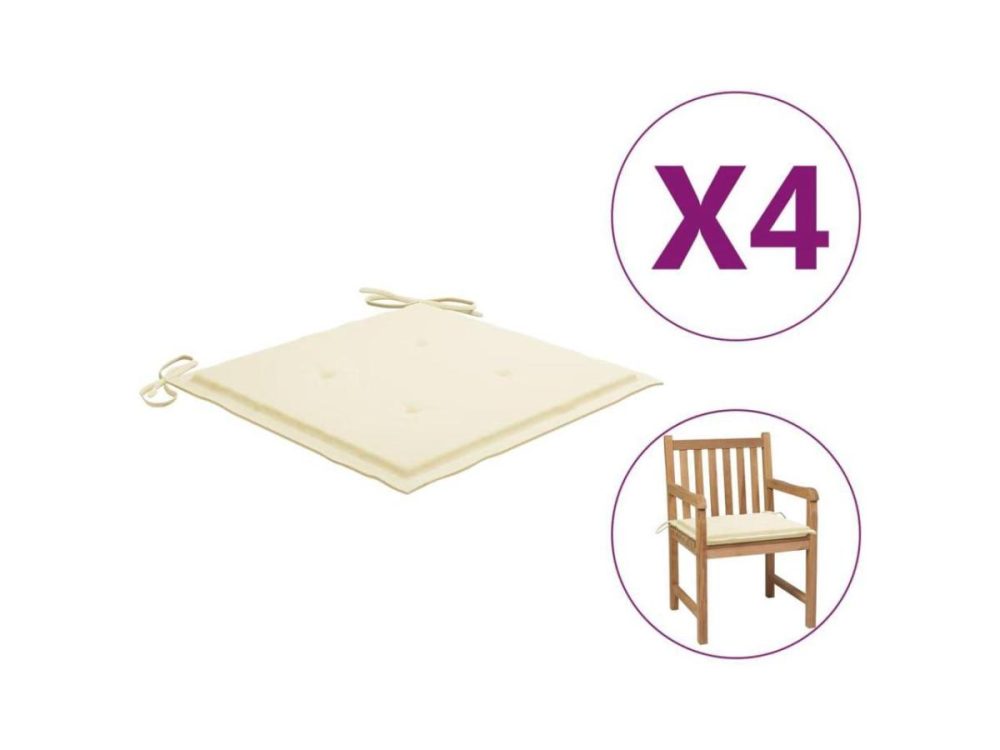 Home Textiles & Bedding |  Vidaxl Chair Cushion 3 Pcs Outdoor Pallet Seat Cushion Sofa Pad Taupe Fabric Decor Home Textiles & Bedding