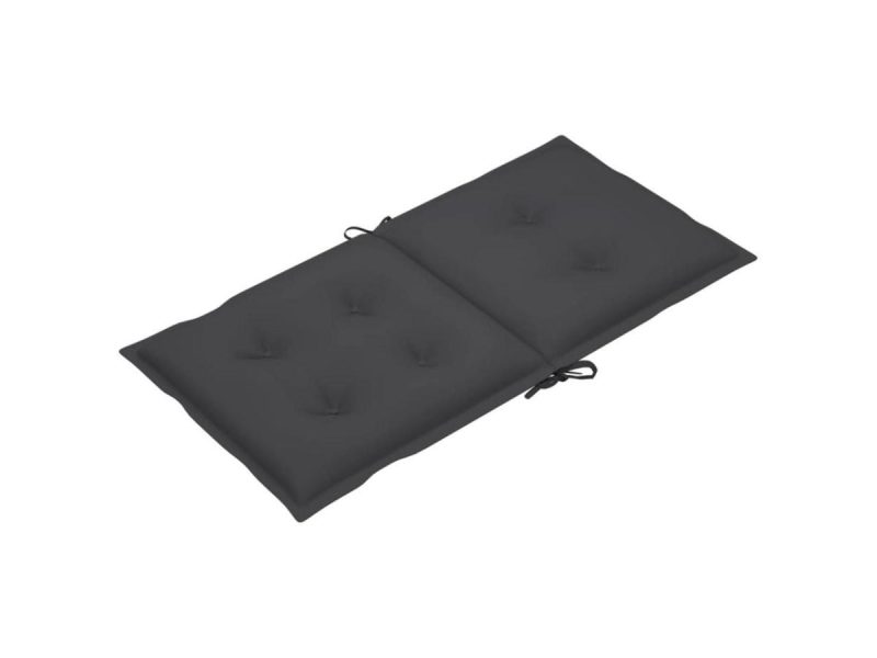 Home Textiles & Bedding |  Vidaxl Chair Cushion 4 Pcs Outdoor Patio Chair Cushion Pad Anthracite Fabric Decor Home Textiles & Bedding