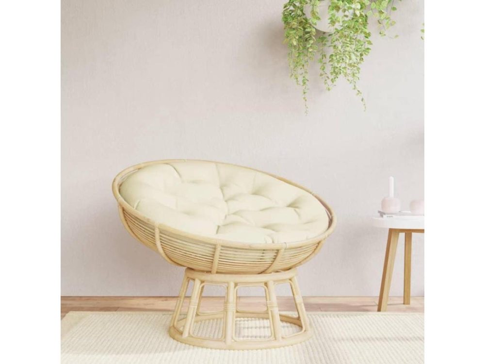 Home Textiles & Bedding |  Vidaxl Chair Cushion Round Seat Pillow Outdoor Cushion Cream Oxford Fabric Decor Home Textiles & Bedding