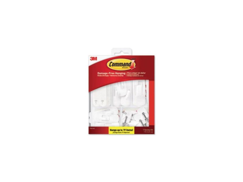 Hooks & Picture Hangers |  3M Company 54Pk Gp Hooks Asstd 17231-Es Decor 3M