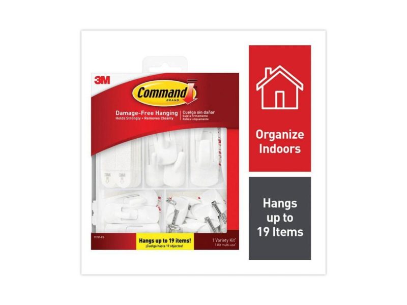 Hooks & Picture Hangers |  3M Company 54Pk Gp Hooks Asstd 17231-Es Decor 3M