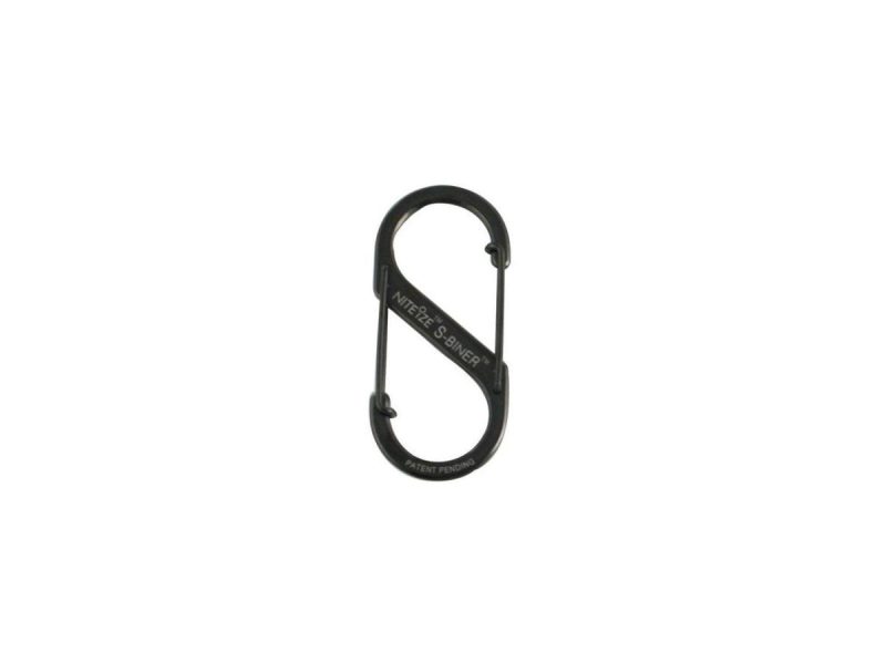 Hooks & Picture Hangers |  Nite Ize Sb3-03-01 Double Gated Carabiner,2-5/8 In.,Black Decor Hooks & Picture Hangers