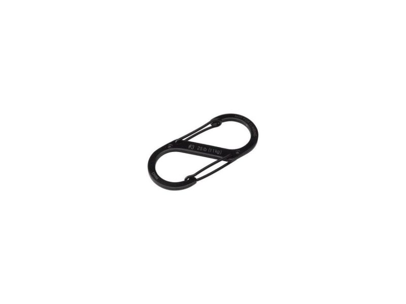 Hooks & Picture Hangers |  Nite Ize Sb3-03-01 Double Gated Carabiner,2-5/8 In.,Black Decor Hooks & Picture Hangers