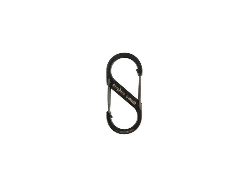 Hooks & Picture Hangers |  Nite Ize Sb3-03-01 Double Gated Carabiner,2-5/8 In.,Black Decor Hooks & Picture Hangers