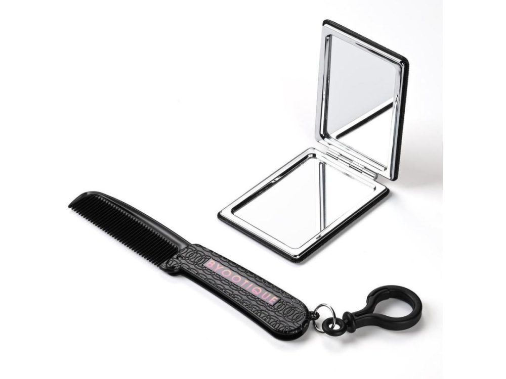 Mirrors |  Byootique Portable Pocket Mirror W/ Folding Comb Makeup Cosmetic Mirror Travel Decor Mirrors