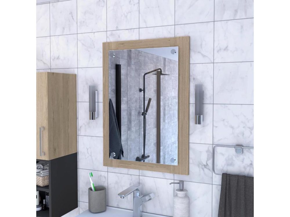 Mirrors |  Everly Bathroom Mirror, Looking Glass, Frame Decor FM FURNITURE