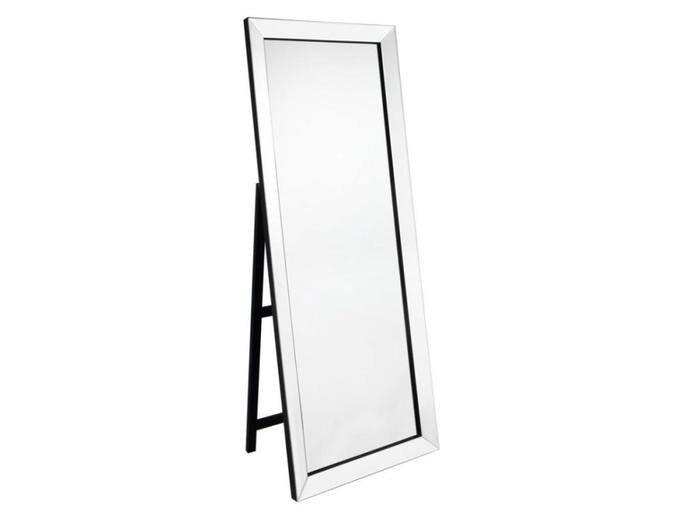 Mirrors |  Tye Full Length Mirror – Floor Standing | Bedroom | Vanity | Mirrored Frame | Foldable Decor Inspired Home