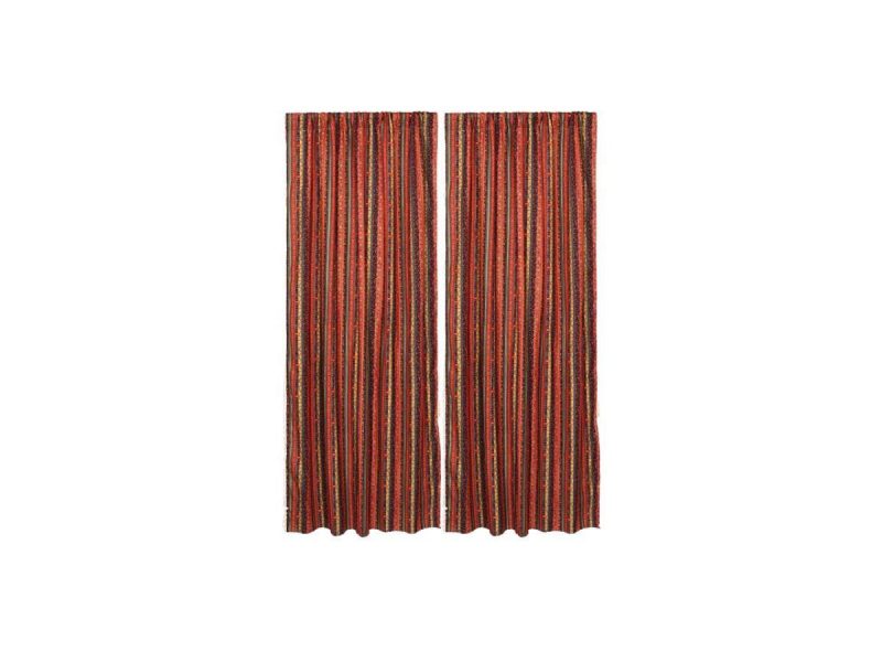 Window Treatments |  Zhh 52 X 63 Inch 2 Panels Colorful Striped Bohemian Curtains For Bathroom, Kitchen, Living Room, Bedroom Decor Window Treatments