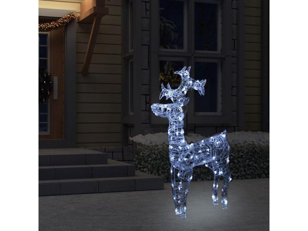 Holiday Decor |  Vidaxl Reindeer Christmas Decoration Christmas Lighting With 9 Leds Acrylic Decor Holiday Decor