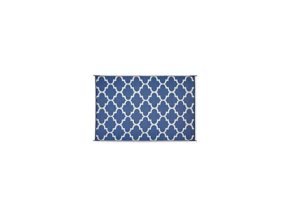 Home Accents |  Guide Gear Moroccan Outdoor Rug, Blue/White, 9X18 Decor Home Accents